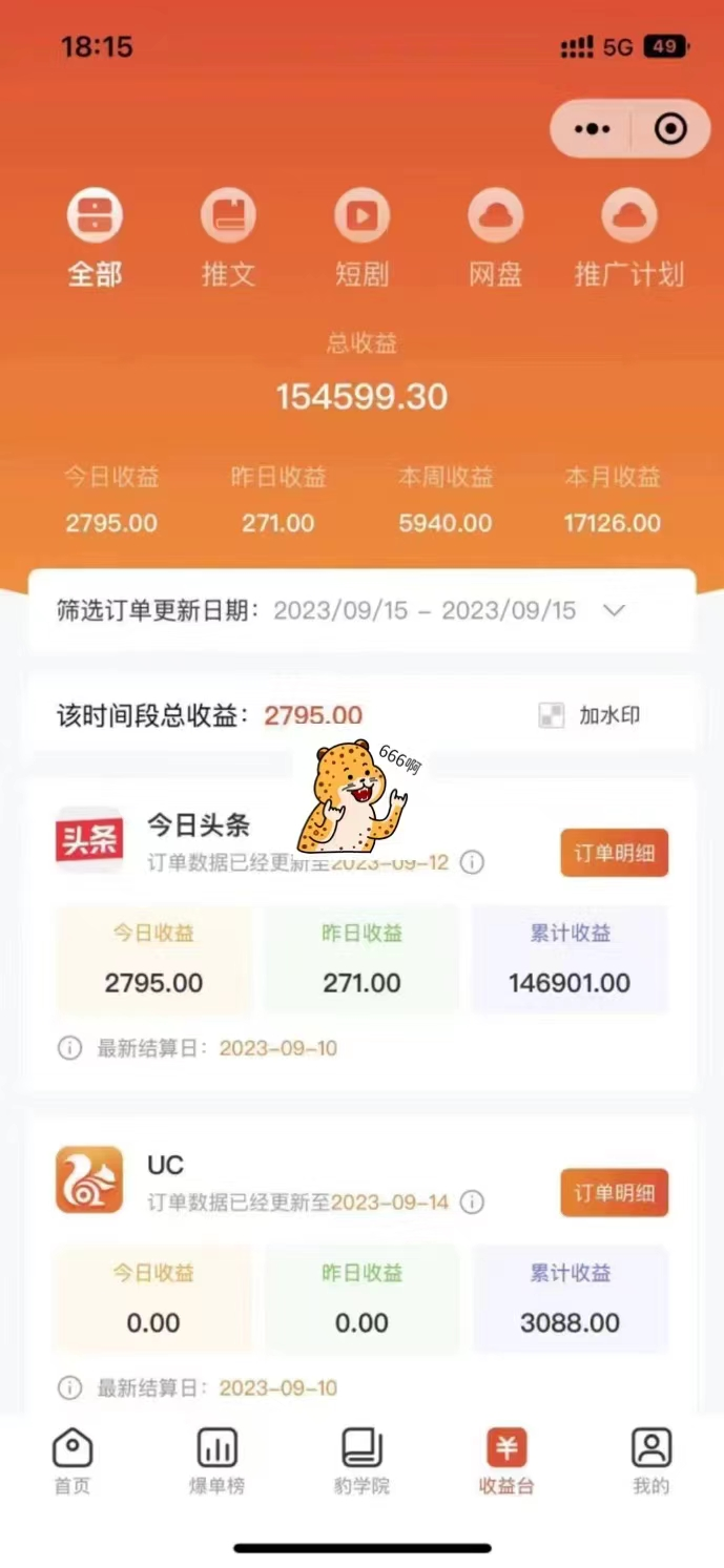 最新右豹地铁跑酷小说推文变现,日入2000+(附1058G素材)